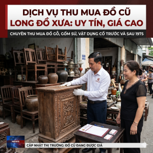 Dịch Vụ Thu Mua Đồ Cũ Tại Long Đồ Xưa: Giải Pháp Thanh Lý Kỷ Vật Thông Minh, Minh Bạch Và Tận Tâm