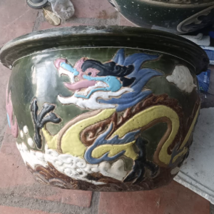 Chậu Rồng Đắp Nổi Biên Hòa Xưa: Nghệ Thuật Gốm Sứ Và Giá Trị Vượt Thời Gian