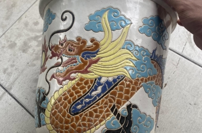 Chậu rồng đắp nổi Biên Hòa xưa: Lịch sử, đặc trưng và mức giá đang được giao dịch